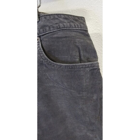 Eddie Bauer Size 16 Women’s Gray Corduroy Boyfriend Slim Fit Pants - Picture 4 of 10